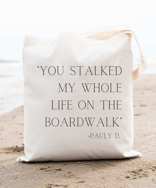 Jersey Shore Pauly D quote Canvas Tote Bag