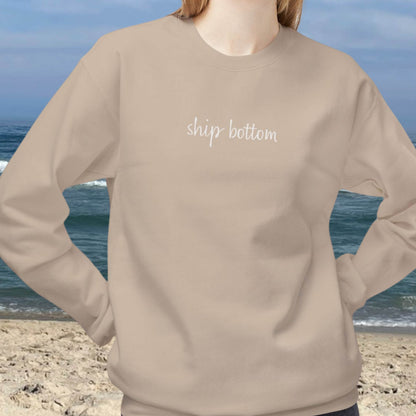 Breezy Days Crewneck Sweatshirt, Ship Bottom