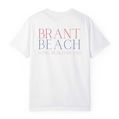 Patriotic Comfort Colors tee, Brant Beach