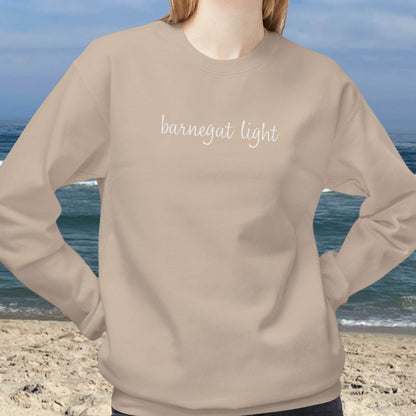 Breezy Days Crewneck Sweatshirt, Barnegat Light