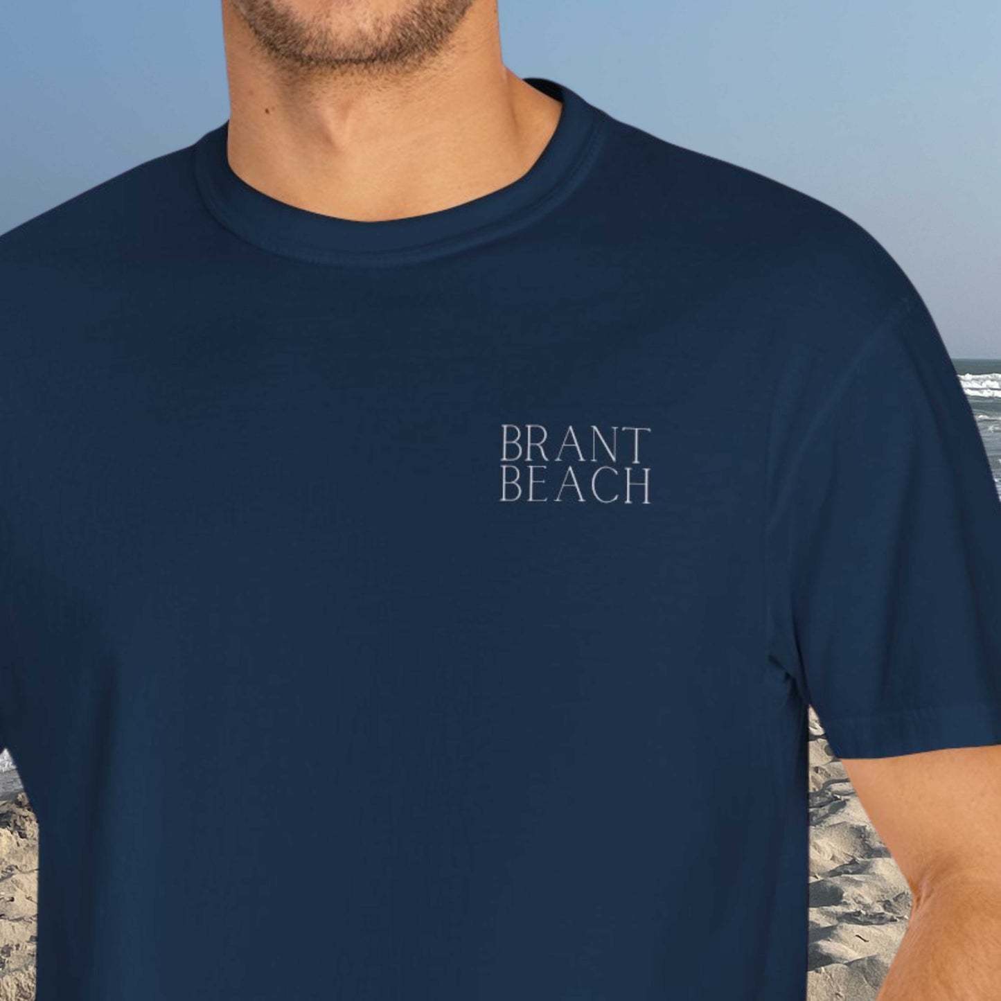 Patriotic Comfort Colors tee, Brant Beach