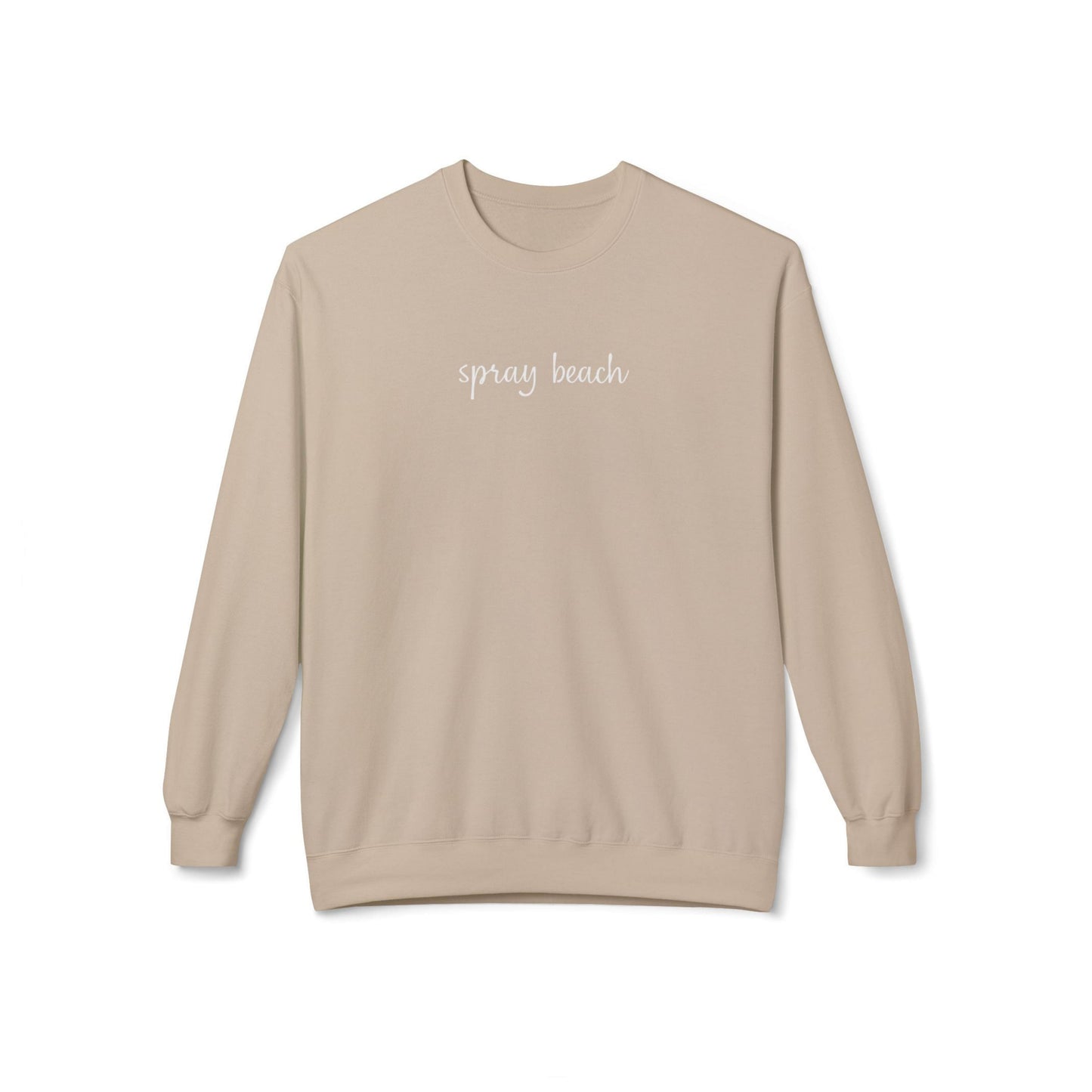 Breezy Days Crewneck Sweatshirt, Spray Beach