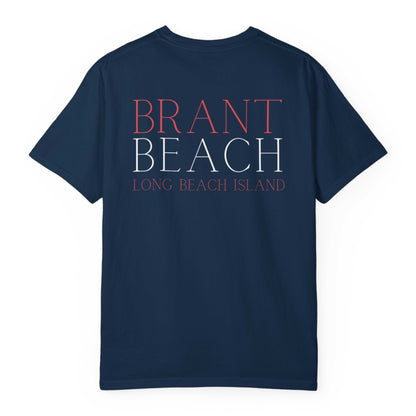 Patriotic Comfort Colors tee, Brant Beach