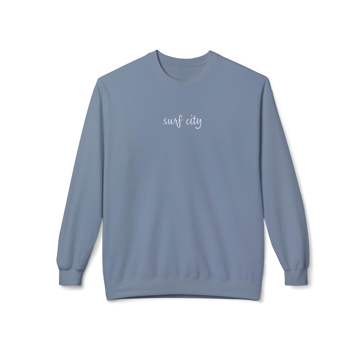 Breezy Days Crewneck Sweatshirt, Surf City