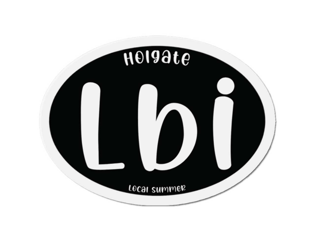 LBI Oval Magnet, Holgate