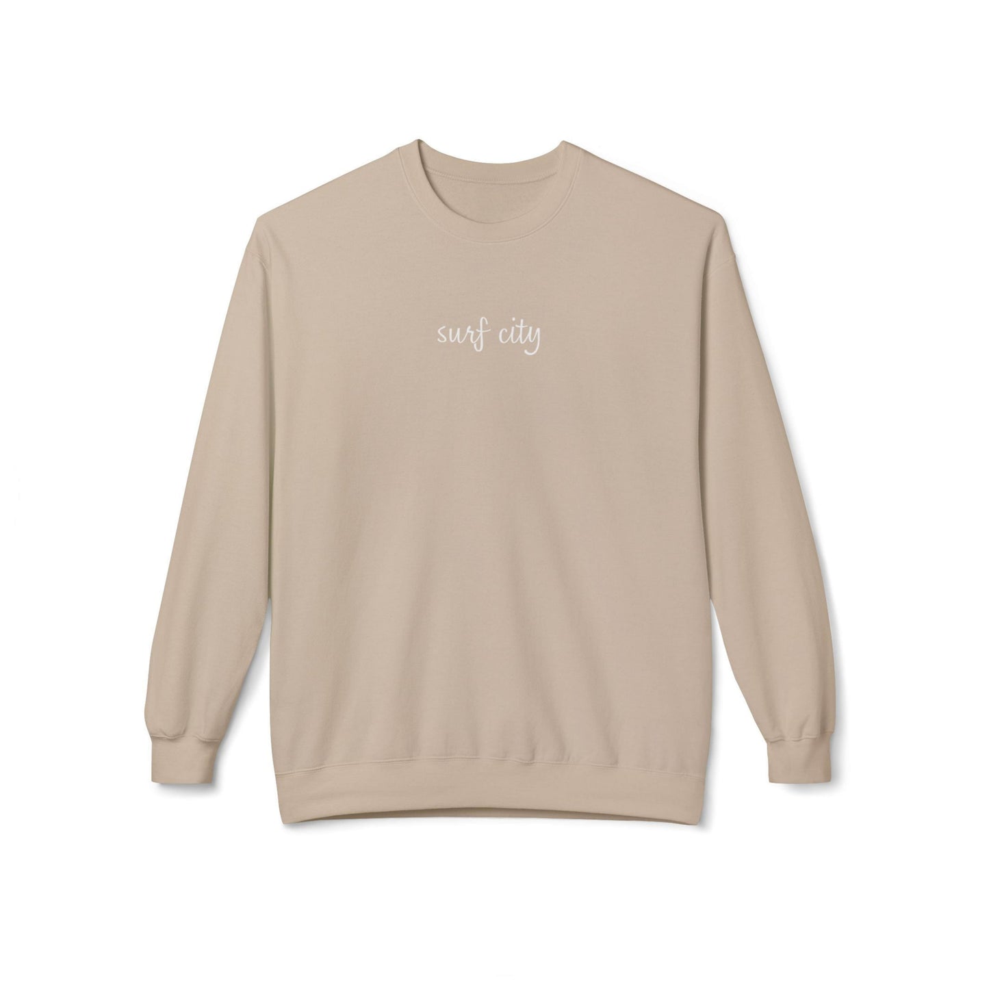 Breezy Days Crewneck Sweatshirt, Surf City