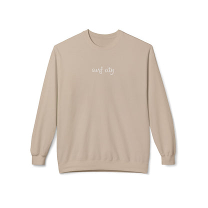 Breezy Days Crewneck Sweatshirt, Surf City