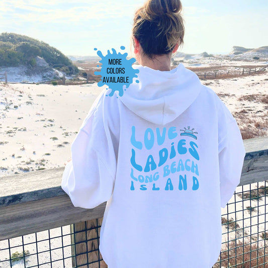 Blue wave Hoodie, Loveladies