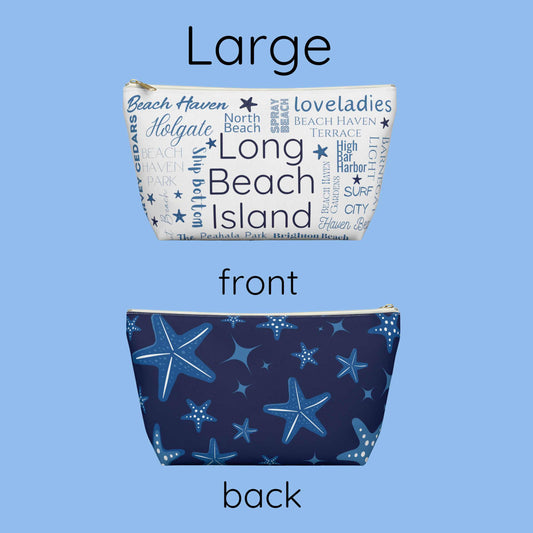 North to South themed accessory pouch