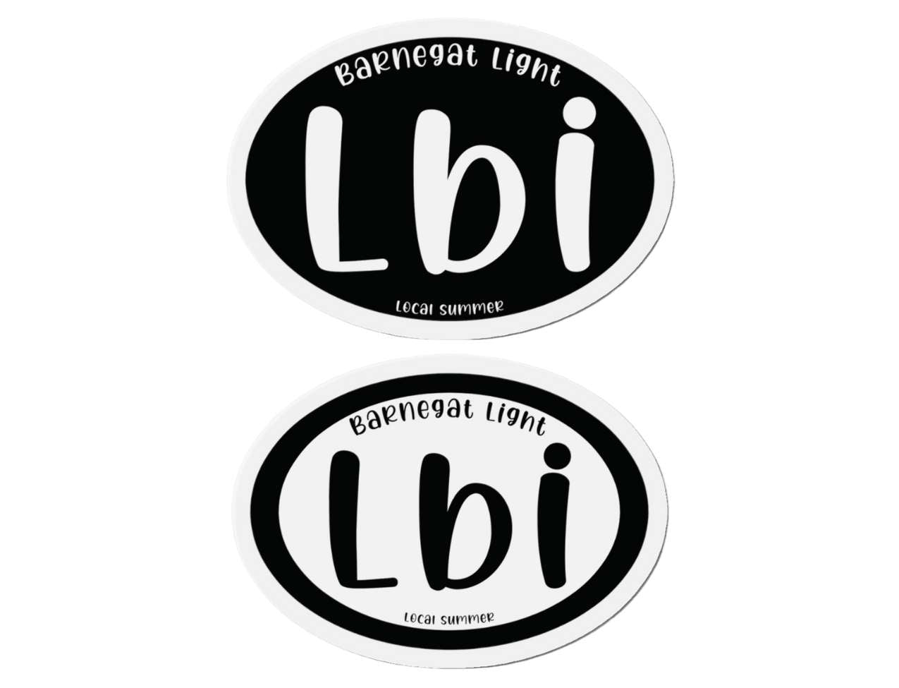 LBI Oval Magnet, Barnegat Light