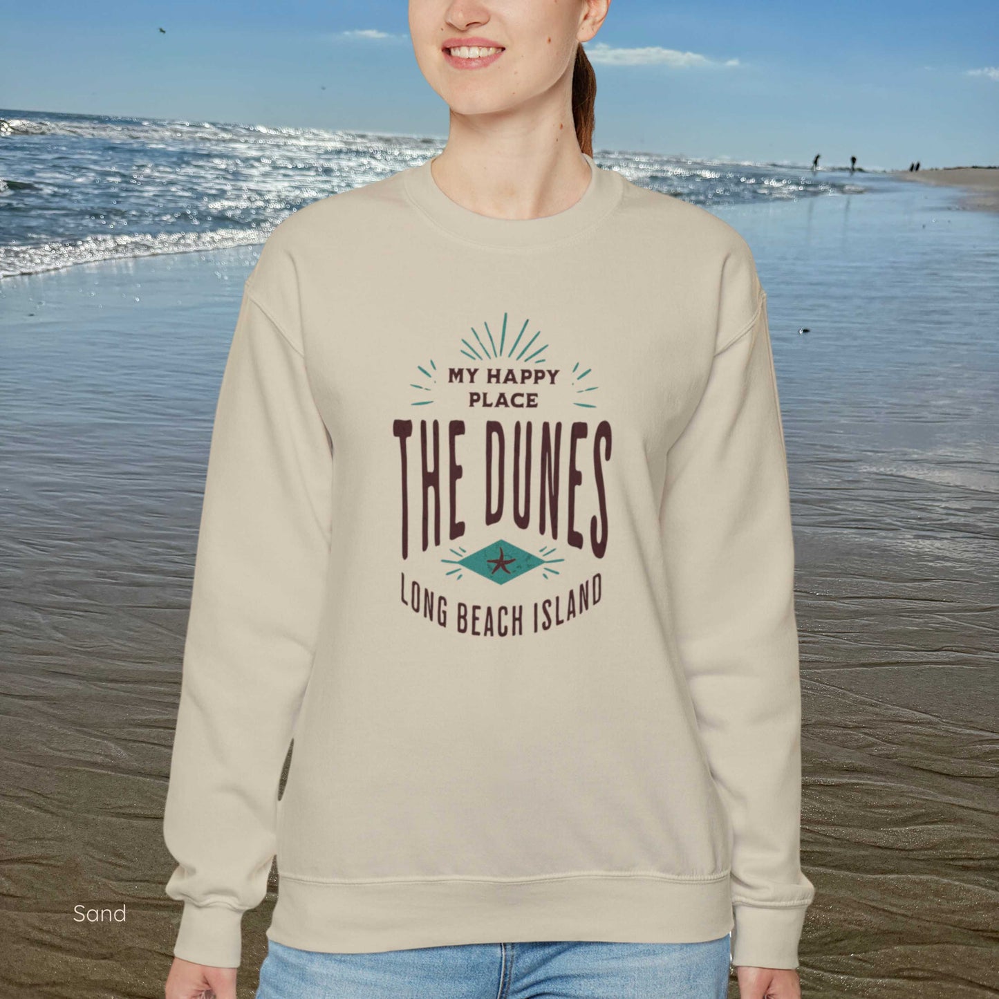 My Happy Place Sweatshirt, The Dunes