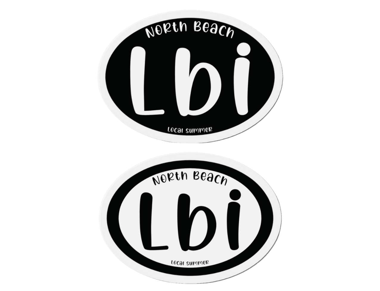 LBI Oval Magnet, North Beach