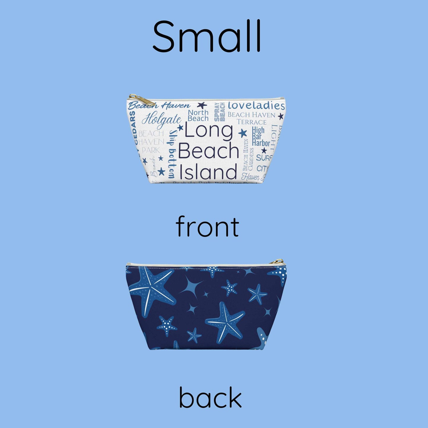 North to South themed accessory pouch