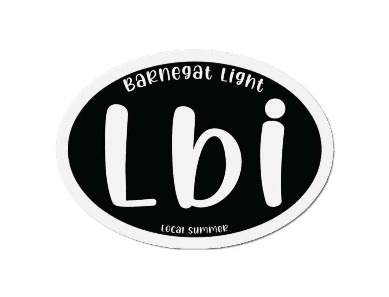 LBI Oval Magnet, Barnegat Light