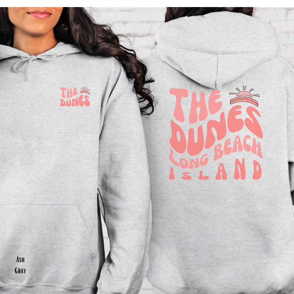 Coral wave Hoodie, The Dunes