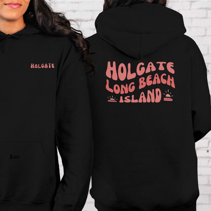 Coral wave Hoodie, Holgate