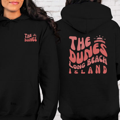 Coral wave Hoodie, The Dunes