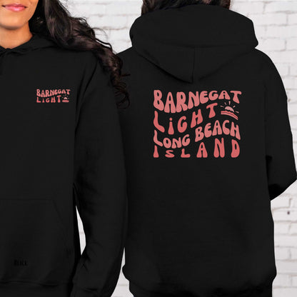 Coral wave Hoodie, Barnegat Light