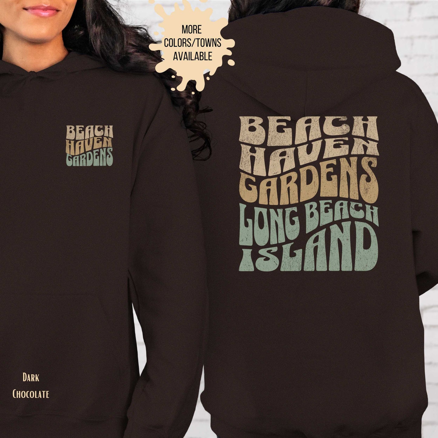 Lagoon Hoodie, Beach Haven Gardens