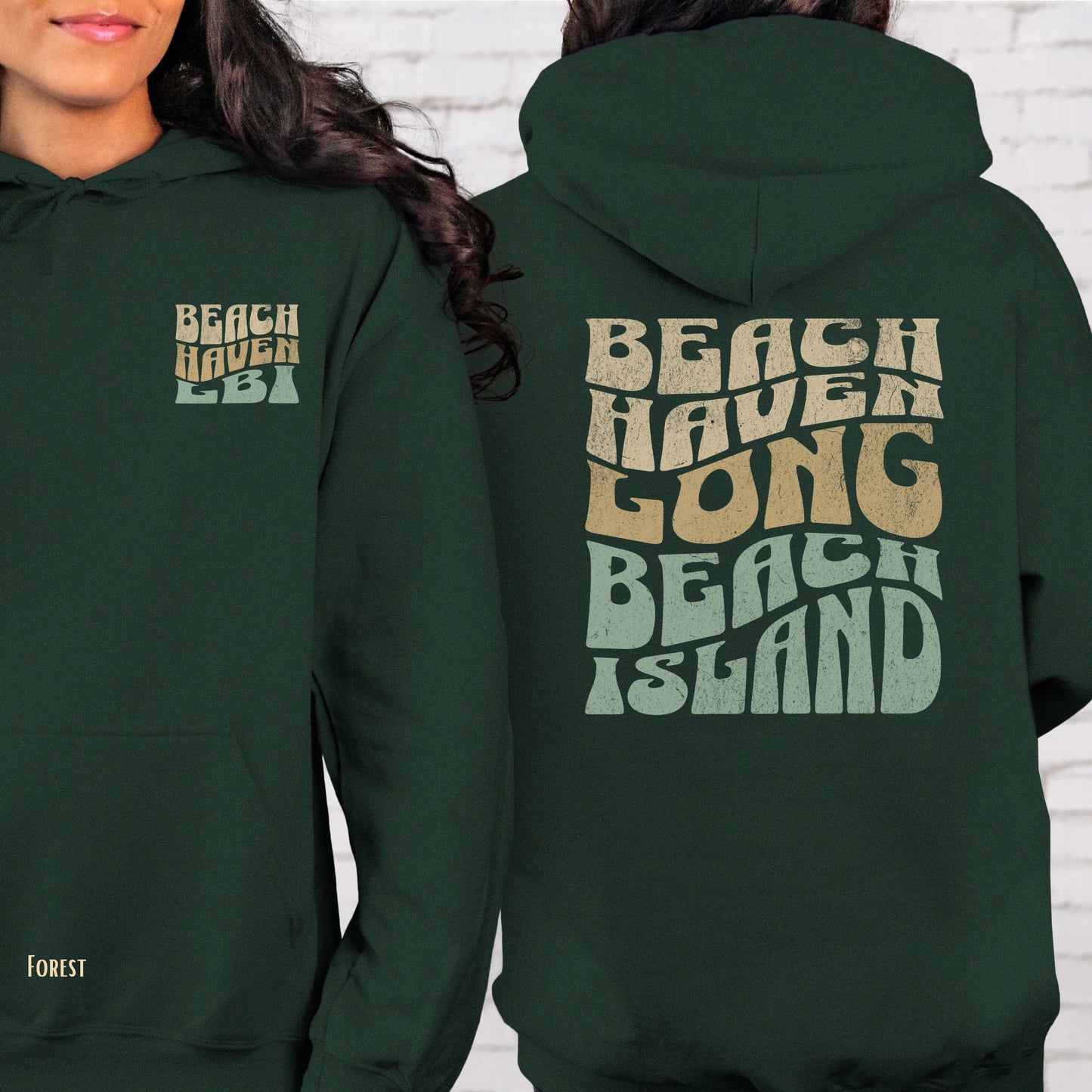 Lagoon Hoodie, Beach Haven