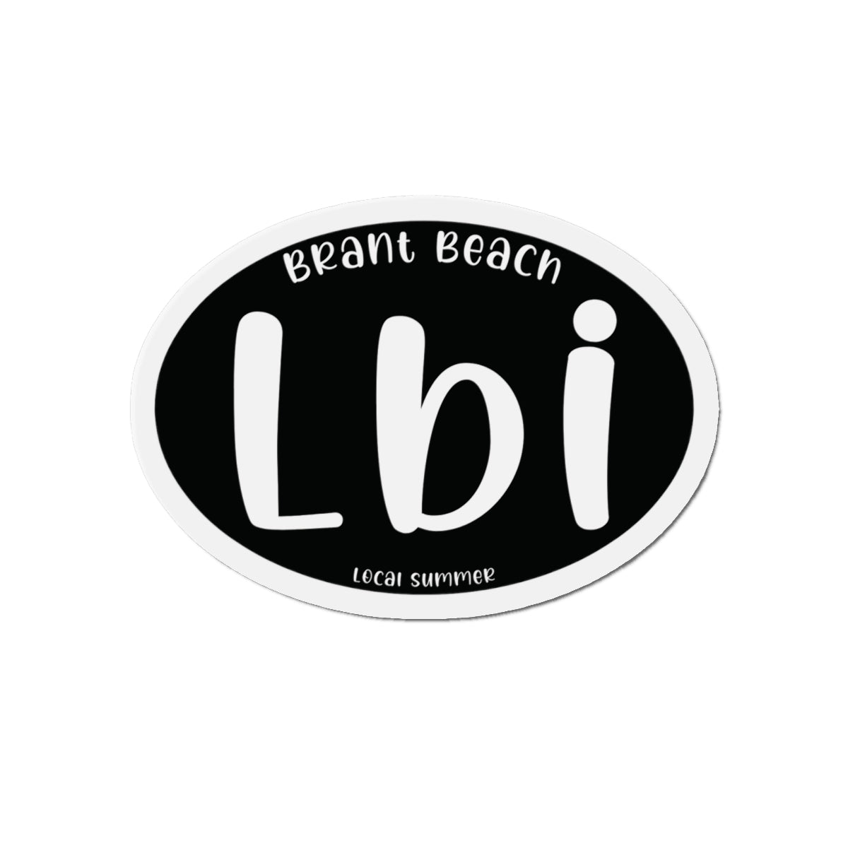 LBI Oval Magnet, Brant Beach