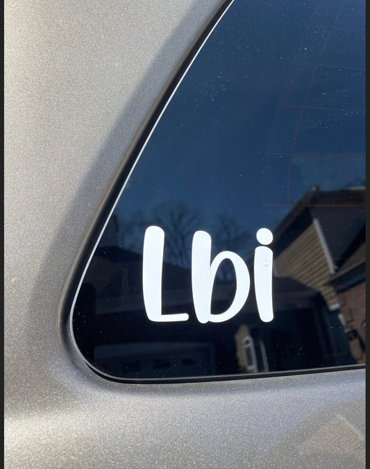 LBI car decal Sticker