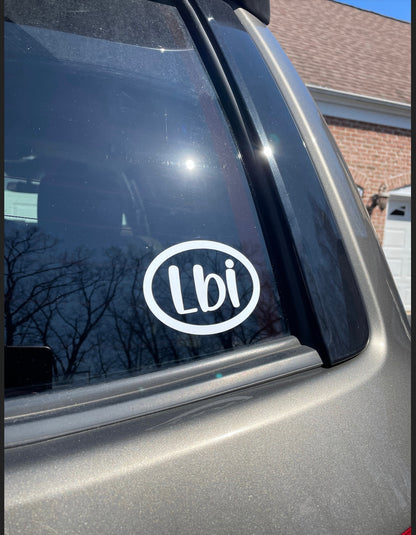 LBI car decal Sticker