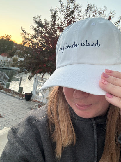 Breezy Days dad hat, Long Beach Island