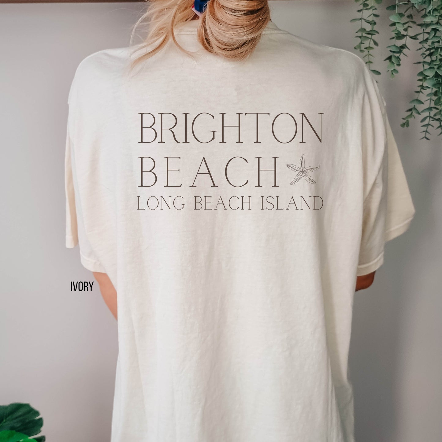 Driftwood, Brighton Beach, Comfort Colors shirt