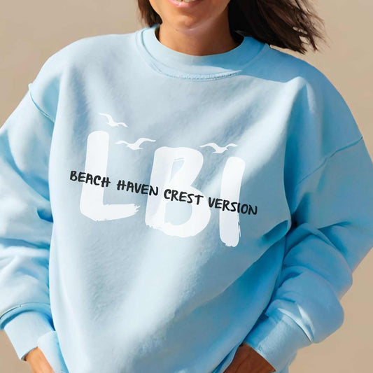 LBI Rockstar Sweatshirt, Beach Haven Crest