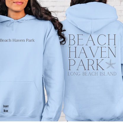 Driftwood Hoodie, Beach Haven Park