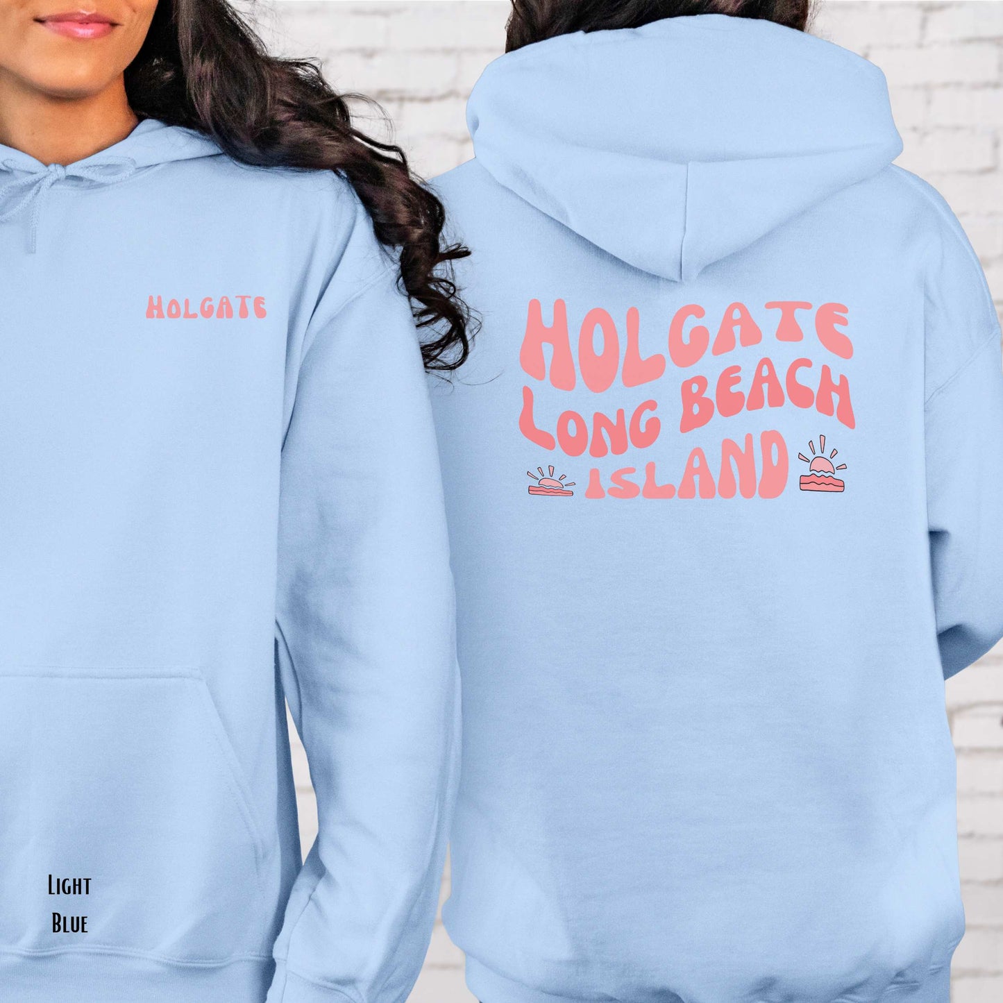 Coral wave Hoodie, Holgate