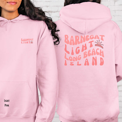 Coral wave Hoodie, Barnegat Light