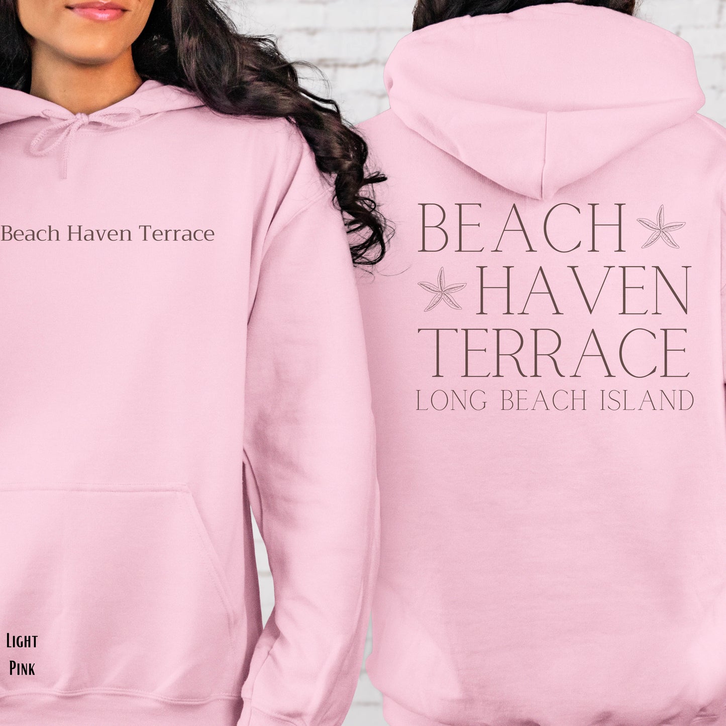 Driftwood Hoodie, Beach Haven Terrace