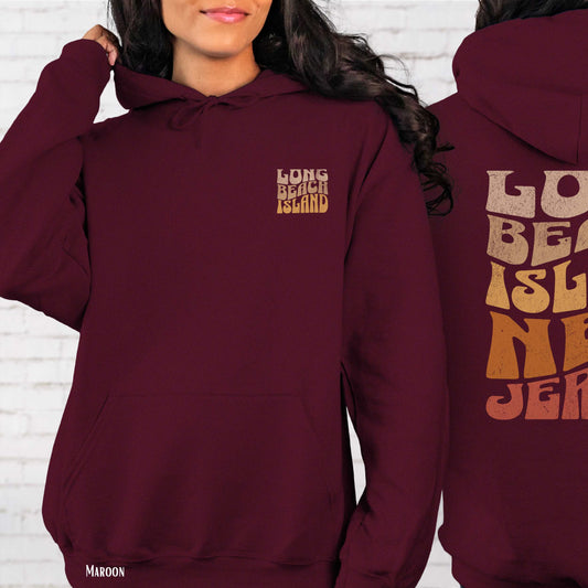 Long Beach Island Sunset Hoodie