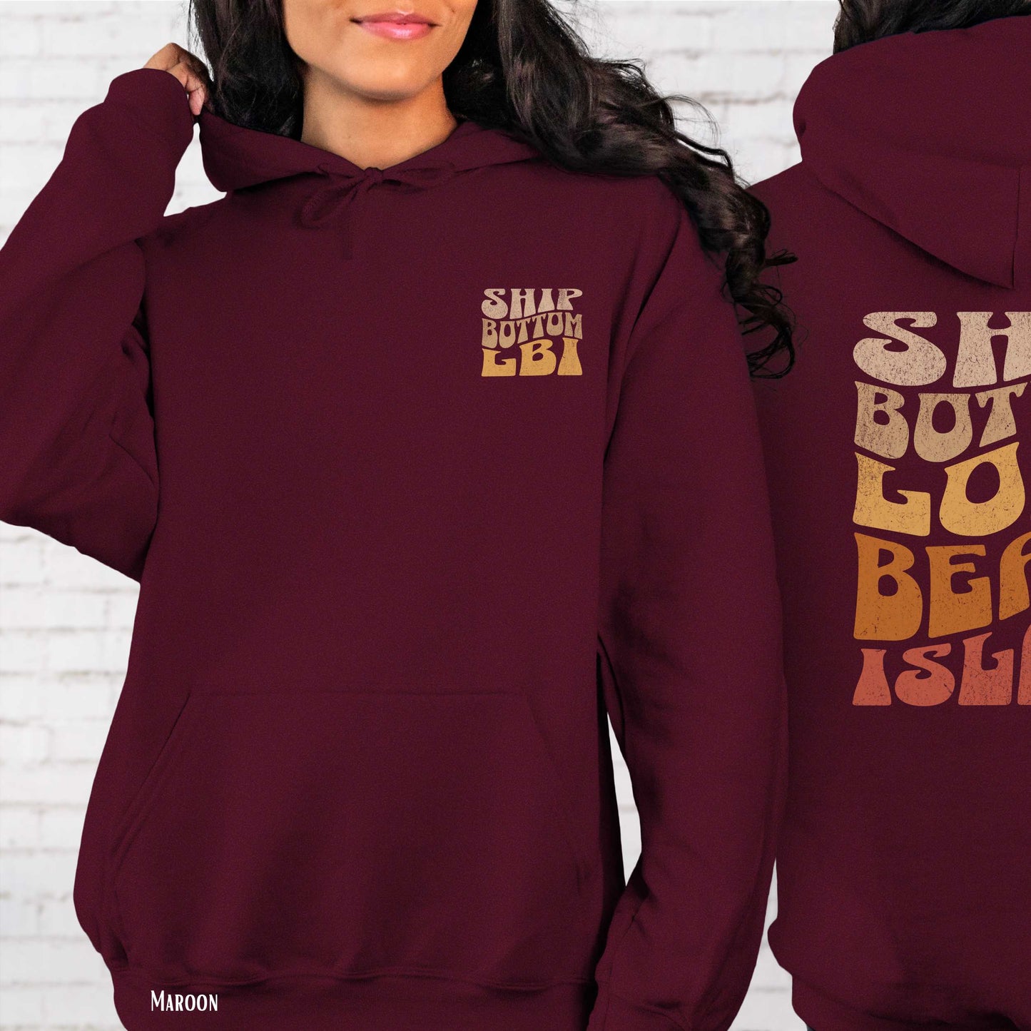 Ship Bottom Sunset Hoodie