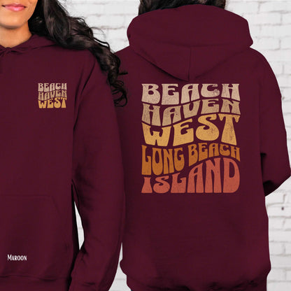 Sunset Hoodie, Beach Haven West