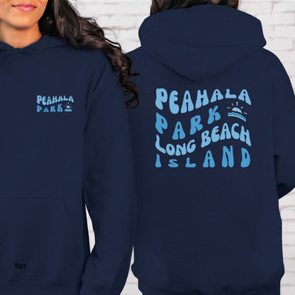 Blue wave Hoodie, Peahala Park