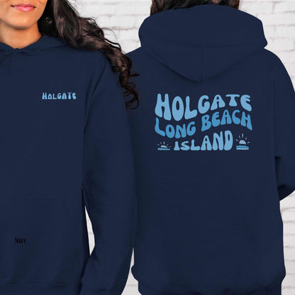 Blue wave Hoodie, Holgate