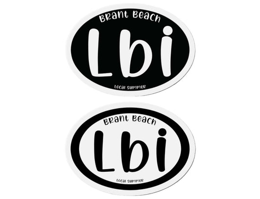 LBI Oval Magnet, Brant Beach