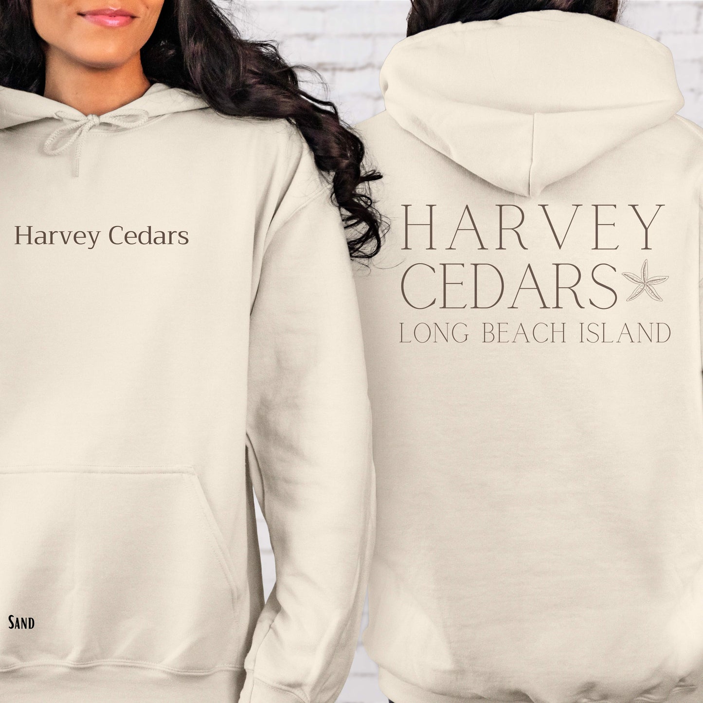 Driftwood Hoodie, Harvey Cedars