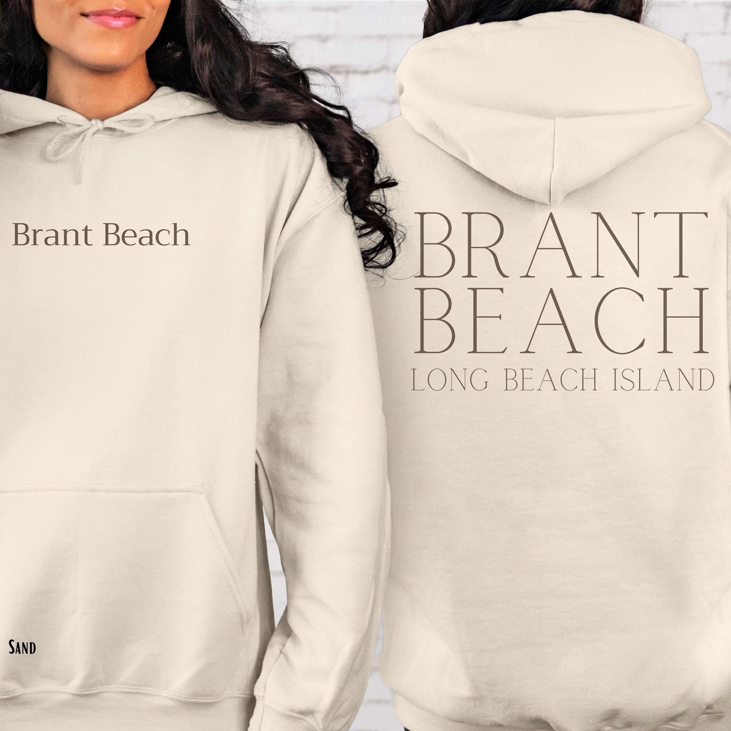 Driftwood Hoodie, Brant Beach