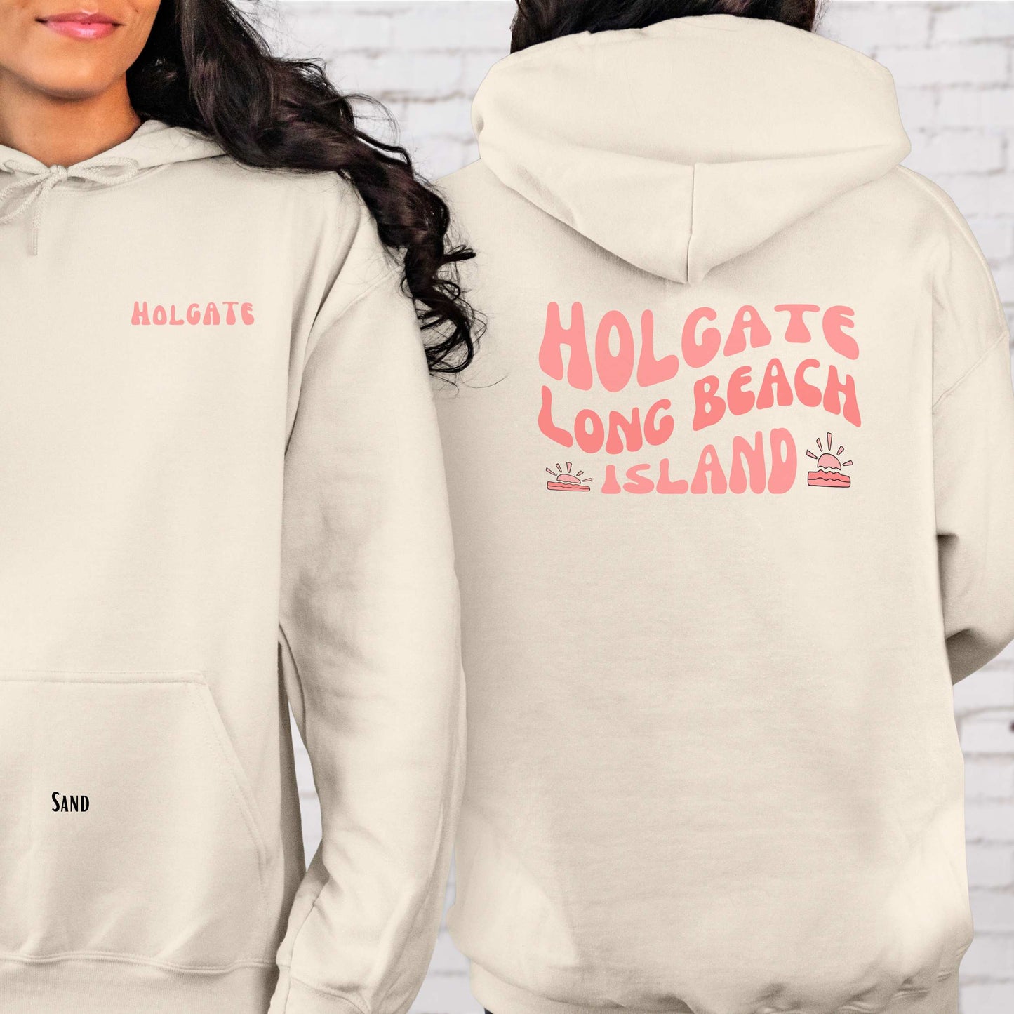 Coral wave Hoodie, Holgate