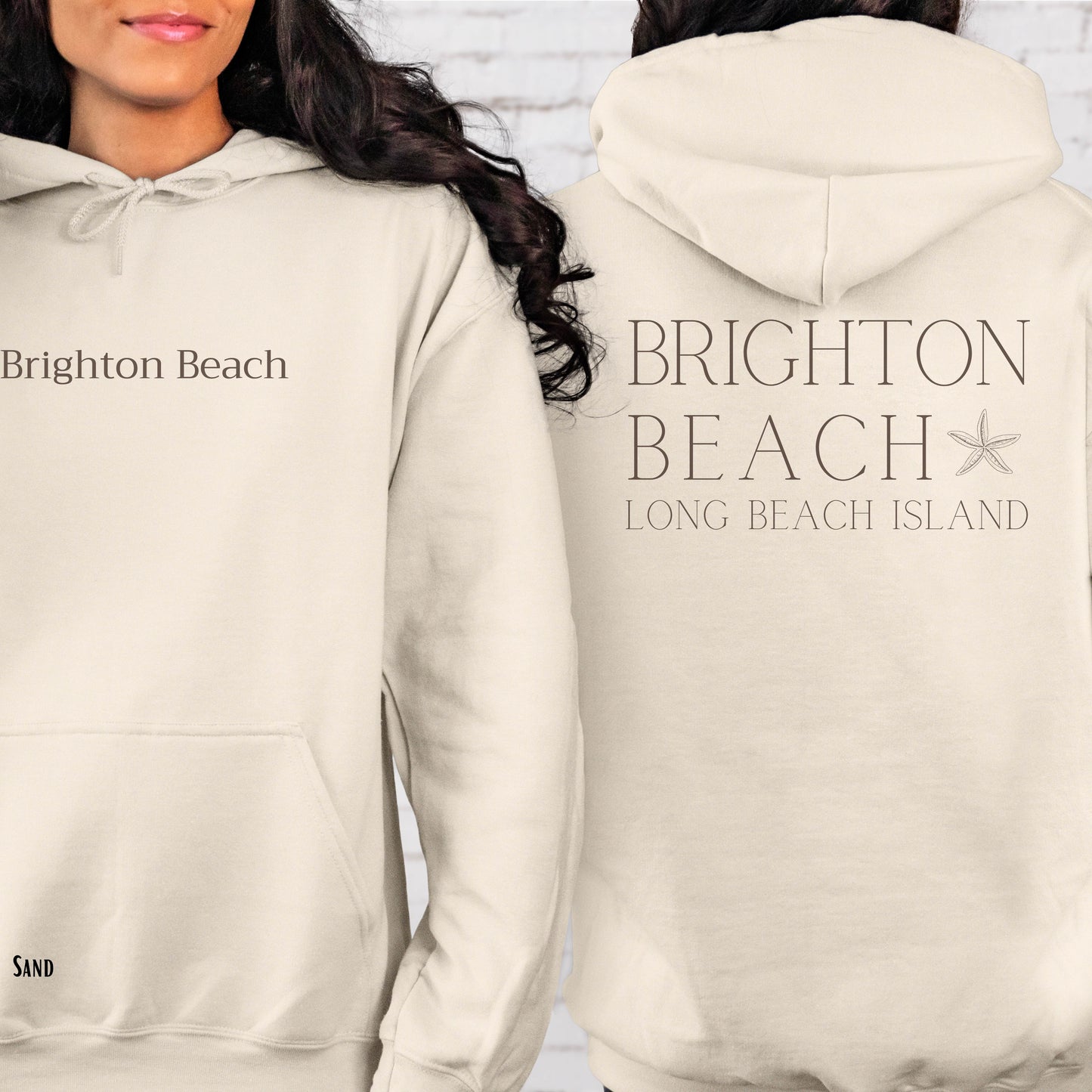 Driftwood Hoodie, Brighton Beach