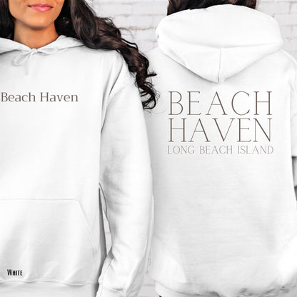 Driftwood Hoodie, Beach Haven