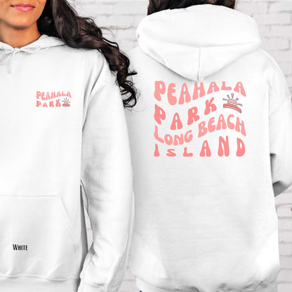 Coral wave Hoodie, Peahala Park