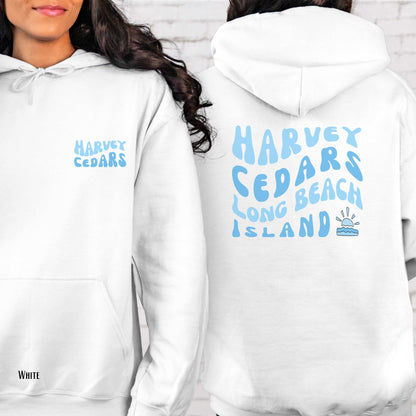 Blue wave Hoodie, Harvey Cedars