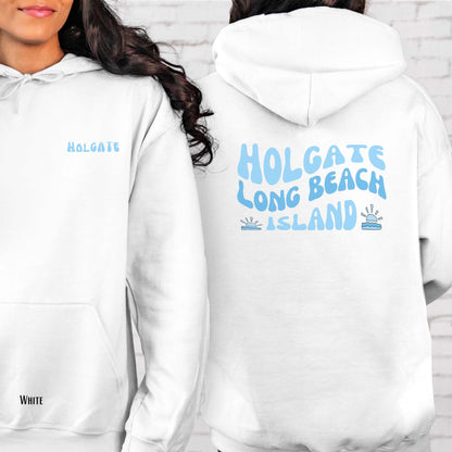 Blue wave Hoodie, Holgate