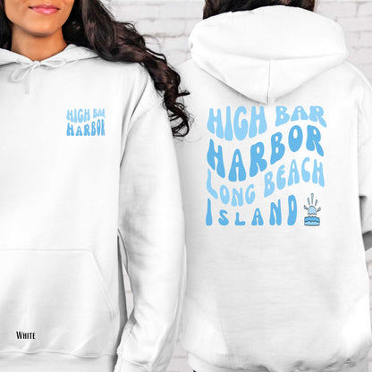 Blue Wave Hoodie, High Bar Harbor