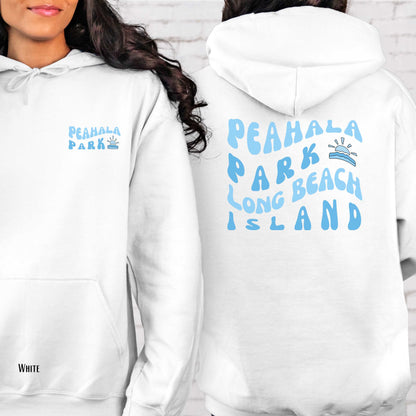 Blue wave Hoodie, Peahala Park